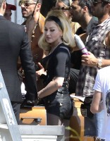 On the set of Turn up the Radio - Madonna - Florence - Part 2 (15)