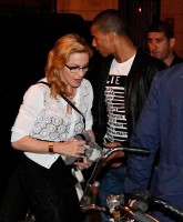 Madonna out and about in Amsterdam (1)