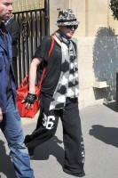 Madonna leaving the Crillon Hotel on her way to the Olympia, Paris (5)