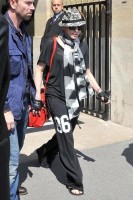 Madonna leaving the Crillon Hotel on her way to the Olympia, Paris (7)
