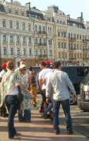Madonna out and about in Kiev - 3 August 2012 (2)