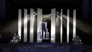 MDNA Tour Stage - Sketches and renderings (1)