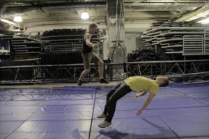 MDNA Tour Behind the Scenes - Slackline with Hayden Nickell, Jaan Roose, Carlos Neto (5)