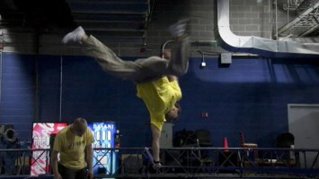 MDNA Tour Behind the Scenes - Slackline with Hayden Nickell, Jaan Roose, Carlos Neto (9)