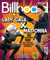 Madonna and Lady Gaga on Billboard Brasil cover