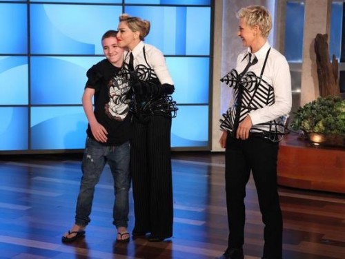 Madonna on Ellen DeGeneres - Promo pictures (3)