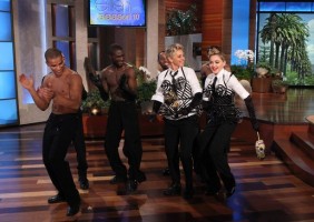 29 October 2012 - Madonna on The Ellen DeGeneres Show (5)