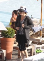 1 December 2012 - Madonna At the Ipanema beach, Rio de Janeiro (5)