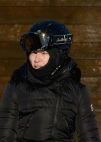 Madonna skiing in Gstaad, Switzerland (6)