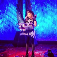 Madonna dressed up as boy scout at the GLAAD Media Awards (3)