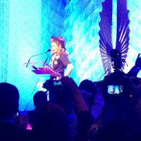 Madonna dressed up as boy scout at the GLAAD Media Awards (5)