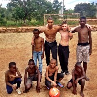 Madonna and family visiting Malawi - Mkoko Primary School - 2 April 2013 (5)