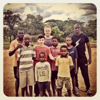 Madonna and family visiting Malawi - Mkoko Primary School - 2 April 2013 (6)