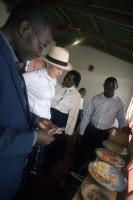 Madonna visits Mphandula Childrencare Centre in Namitete, Malawi - 5 April 2013 (9)