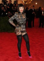 Madonna attends the Met Gala in New York - 6 May 2013 - Punk (1)