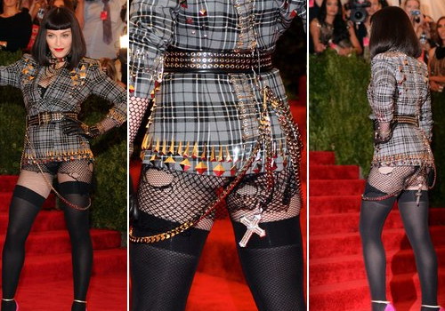 Madonna's butt at the Met Gala