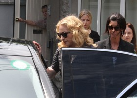 Madonna attends David Collins' funeral in Monkstown Dublin, Irleand - 23 July 2013 - update 1 (9)