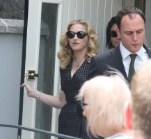 Madonna attends David Collins' funeral in Monkstown Dublin, Irleand - 23 July 2013 - update 1 (10)