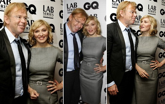 Madonna David Collins GQ Awards 2007