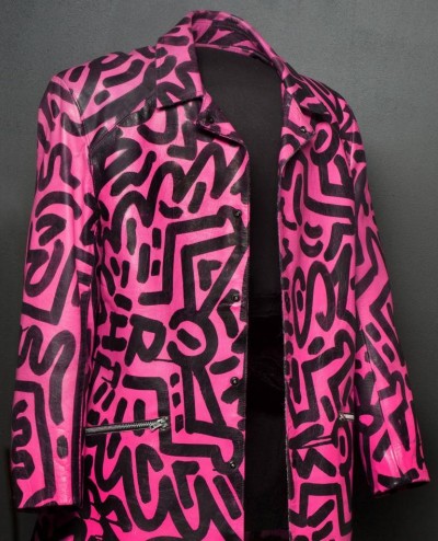 Madonna Keith Haring Jacket at Keith Haring All-Over exhibition
