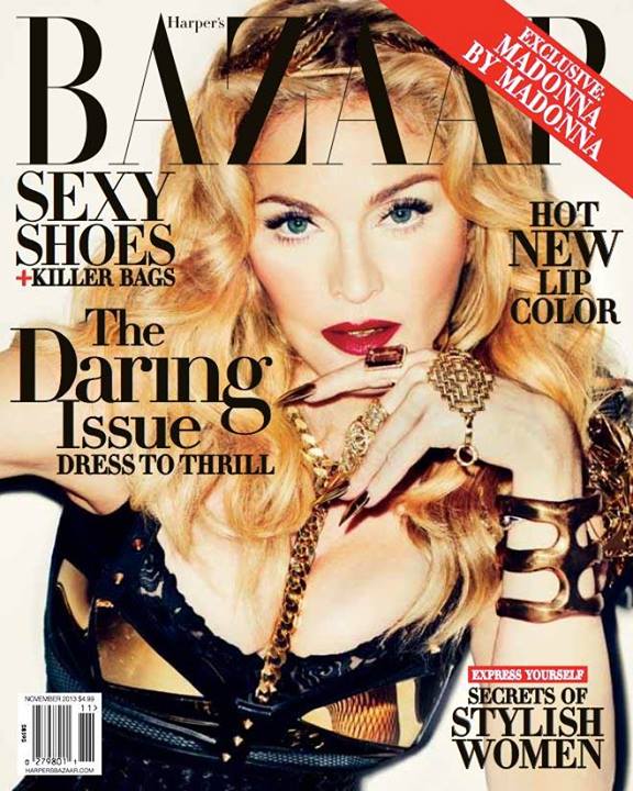 Madonna en Harper’s Bazaar 2013