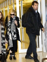 Madonna leaves JFK Airport, New York - 18 November 2013 (3)