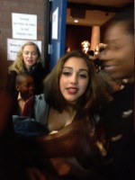 Madonna attends Grease play at LaGuardia High School, New York - 6 Dec 2013 (2)