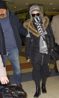 Madonna spotted at JFK Airport, New York - 21 January 2014 (3)