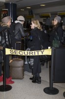 Madonna spotted at JFK Airport, New York - 23 January 2014 (8)