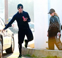 Madonna and Timor Steffens working out in Los Angeles - 29 January 2013 - Pictures (5)