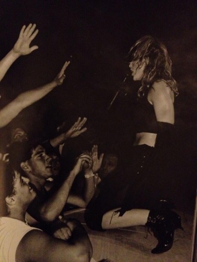  Madonna during The Virgin Tour by Lynn Goldsmith from her book Rock and Roll Stories