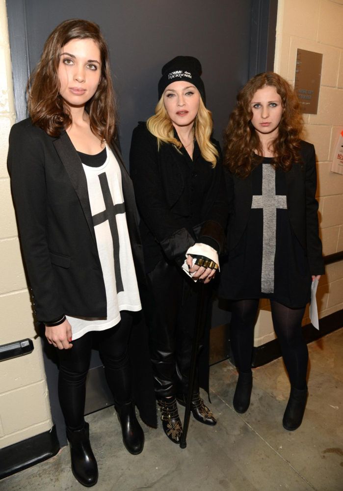 Madonna en el concierto 'Amnesty...'