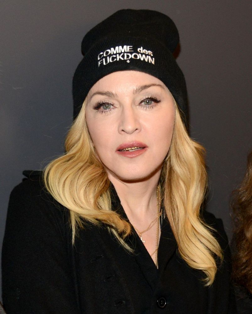 Madonna en el concierto 'Amnesty...'