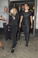 Madonna attends Holler If Ya Hear Me on Broadway with Timor Steffens - 16 June 2014 (6)