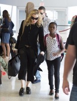 Madonna at JFK airport, New York - 28 June 2014 - Pictures (1)