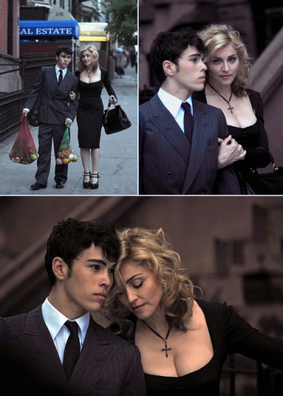 Madonna and Max Schneider for Dolce and Gabbana
