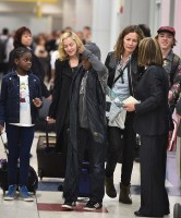 Madonna spotted at JFK airport, New York  - 27 August 2014 - Pictures (1)