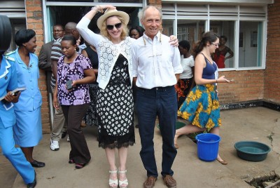 Madonna visits Queen Elizabeth Central Hospital in Blantyre, Malawi (1)
