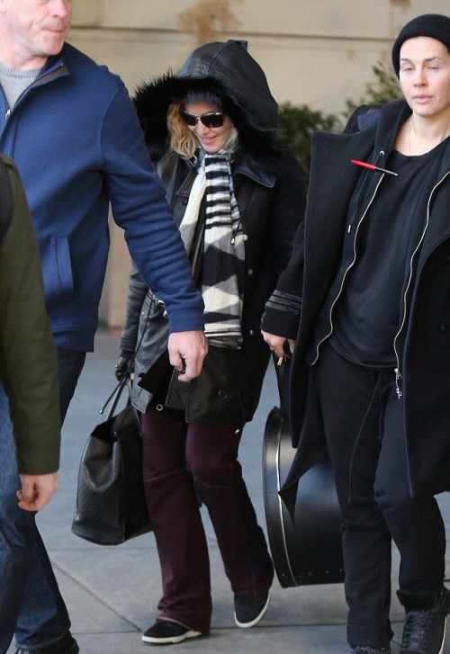 Madonna back in New York - 7 January 2014 - Pictures (3)