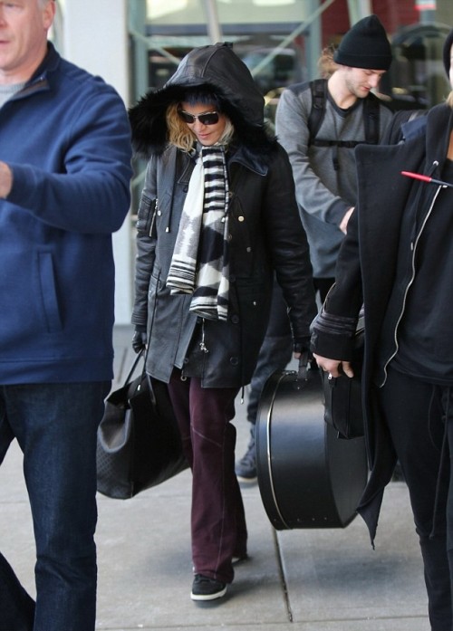 Madonna back in New York - 7 January 2014 - Pictures (4)