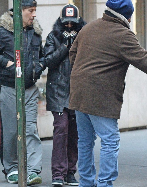 Madonna out and about in New York - 10 January 2015 (1)