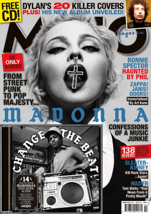 Madonna for MOJO Magazine: I like people who think outside the box like Kanye West and Diplo
