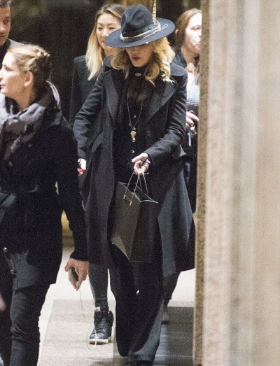 Maodnna out and about in New York - 24 January 2015 - Pictures 02