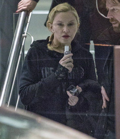 Madonna leaves rehearsals at the O2, London - 22 February 2015 - Pictures (4)
