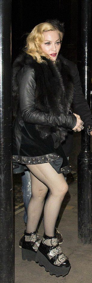 Madonna at Annabel's in London - 26 February 2015 (3)