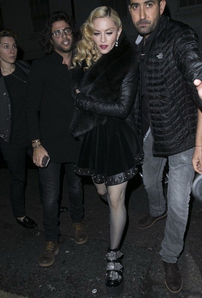 Madonna at Annabel's in London - 26 February 2015 (7)
