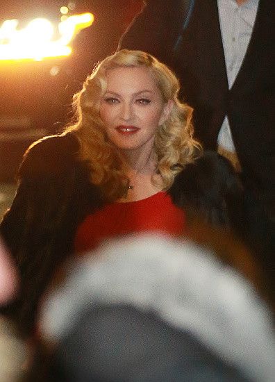 Madonna at the Che Tempo Che Fa taping in Milan - 1 March 2015 (2)