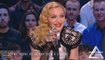 Madonna at Le Grand Journal - 2 March 2015 (2)