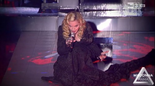 Madonna on Che Tempo Che Fa (2)