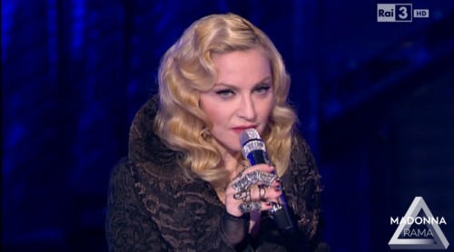Madonna on Che Tempo Che Fa (3)